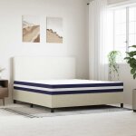Vidaxl matelas � ressorts ensach�s duret� moyenne 180x200 cm