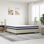 Vidaxl matelas à ressorts ensachés dureté moyenne 200x200 cm Vidaxl matelas à ressorts ensachés dureté moyenne 200x200 cm