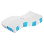Vidaxl matelas � ressorts ensach�s duret� moyenne 70x200 cm