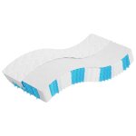 Vidaxl matelas � ressorts ensach�s duret� moyenne 90x190 cm