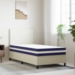 Vidaxl matelas � ressorts ensach�s duret� moyenne 90x200 cm
