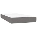 Vidaxl matelas � ressorts ensach�s gris 120 x 190 cm polyester