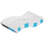 Vidaxl matelas � ressorts ensach�s moyen 100x200 cm