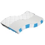 Vidaxl matelas � ressorts ensach�s moyen plus 190 x 140 x 33 cm