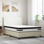 Vidaxl matelas � ressorts ensach�s moyen plus 140x190 cm