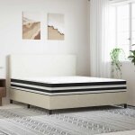 Vidaxl matelas � ressorts ensach�s moyen 180x200 cm