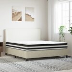 Vidaxl matelas  ressorts ensachs moyen 180x200 cm