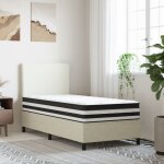 Vidaxl matelas � ressorts ensach�s moyen 70x200 cm