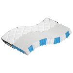 Vidaxl matelas � ressorts ensach�s moyen plus 70 x 200 cm