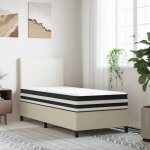 Vidaxl matelas à ressorts ensachés moyen 90x190 cm Vidaxl matelas à ressorts ensachés moyen 90x190 cm