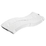 Vidaxl matelas � ressorts ensach�s moyen 90x220 cm