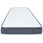 Vidaxl matelas de sommier � lattes 140x190x20 cm mi - doux tissu