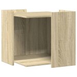 Vidaxl meuble de bac à litière pour chat chêne sonoma bois ingénierie Vidaxl meuble de bac à litière pour chat chêne sonoma bois ingénierie