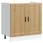 Vidaxl meuble bas pour vier porto chne artisanal bois ingnierie