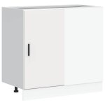 Vidaxl meuble sous évier lyon bois d'ingénierie blanc Vidaxl meuble sous évier lyon bois d'ingénierie blanc