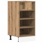 Vidaxl meuble bas  riga  ch�ne artisanal 40 x 44, 5 x 81, 5 cm bois d'ing�nierie