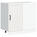 Vidaxl meuble bas de cuisine lucca blanc bois d'ingnierie
