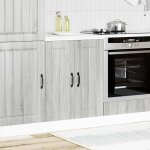 Vidaxl meuble de base de lavabo lucca sonoma gris bois d'ingnierie