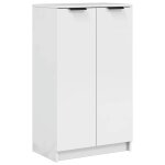 Vidaxl meuble chaussures blanc brillant 59x35x100, 5 cm bois d'ingnierie