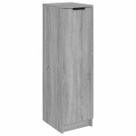Vidaxl meuble � chaussures sonoma gris 30x35x100 cm bois d'ing�nierie
