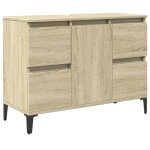 Vidaxl meuble d'vier chne sonoma 80x33x60 cm bois d'ingnierie