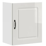 Vidaxl meuble haut de cuisine kalmar en bois d'ing�nierie blanc brillant