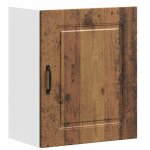 Vidaxl meuble mural de cuisine kalmar en bois d'ing�nierie vieilli
