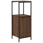 Vidaxl meuble de salle de bain avec tagres chne marron 36x35x95 cm