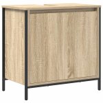 Vidaxl meuble de salle de bain lavabo chêne sonoma 60x34, 5x60 cm Vidaxl meuble de salle de bain lavabo chêne sonoma 60x34, 5x60 cm