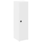 Vidaxl meuble de salle de bain avec porte - rouleau blanc 20, 5x22x72 cm