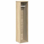 Vidaxl meuble de salle de bain avec porte - rouleau ch�ne sonoma