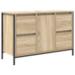 Vidaxl meuble sous - vasque avec tiroirs chêne sonoma 90x34, 5x60 cm Vidaxl meuble sous - vasque avec tiroirs chêne sonoma 90x34, 5x60 cm