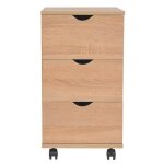 Vidaxl meuble � tiroirs 33x45x60 cm ch�ne