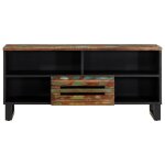 Vidaxl meuble tv 100x34x46 cm bois d'acacia solide