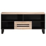 Vidaxl meuble tv 100x34x46 cm bois massif de manguier Vidaxl meuble tv 100x34x46 cm bois massif de manguier