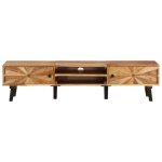 Vidaxl meuble tv 145x35x35 cm bois d'acacia massif Vidaxl meuble tv 145x35x35 cm bois d'acacia massif