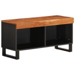 Vidaxl meuble tv 85x33x43, 5 cm bois d'acacia massif Vidaxl meuble tv 85x33x43, 5 cm bois d'acacia massif