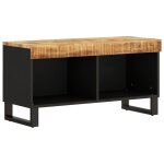 Vidaxl meuble tv 85x33x43, 5 cm bois massif de manguier