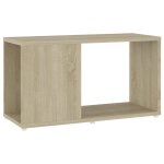 Vidaxl meuble tv chne sonoma 60x24x32 cm bois d'ingnierie