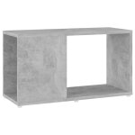 Vidaxl meuble tv gris bton 60x24x32 cm bois d'ingnierie