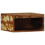 Vidaxl meubles tv muraux 2 pcs bois massif de rcupration