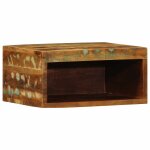 Vidaxl meuble tv mural 40x30x19 cm bois massif de récupération Vidaxl meuble tv mural 40x30x19 cm bois massif de récupération