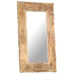 Vidaxl miroir 80x50 cm bois de manguier massif Vidaxl miroir 80x50 cm bois de manguier massif