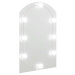 Vidaxl miroir avec �clairage led 60x40 cm verre arche