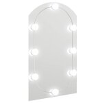 Vidaxl miroir avec �clairage led 70x40 cm verre arche