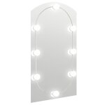 Vidaxl miroir avec éclairage led 90x45 cm verre arche Vidaxl miroir avec éclairage led 90x45 cm verre arche