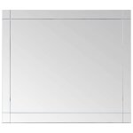 Vidaxl miroir mural 100x60 cm verre