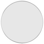 Vidaxl miroir mural argent� � 50 cm rond