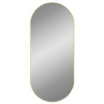 Vidaxl miroir mural dor� 100x45 cm ovale