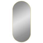 Vidaxl miroir mural doré 100x45 cm ovale Vidaxl miroir mural doré 100x45 cm ovale